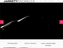 Tablet Screenshot of jarrettracing.ca